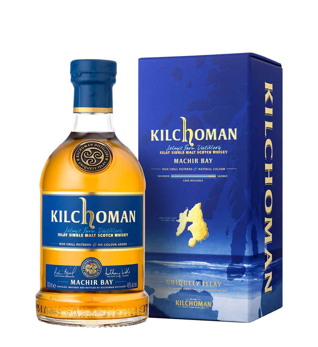 Kilchoman Machir Bay Islay Single Malt Scotch Whisky 0.7L